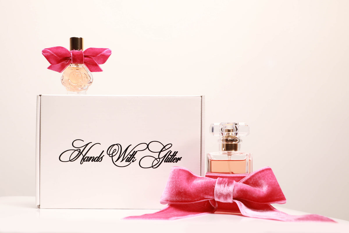 HANDS WITH GLITTER "GLITTER BLOSSOM" FRAGRANCE GIFT SET