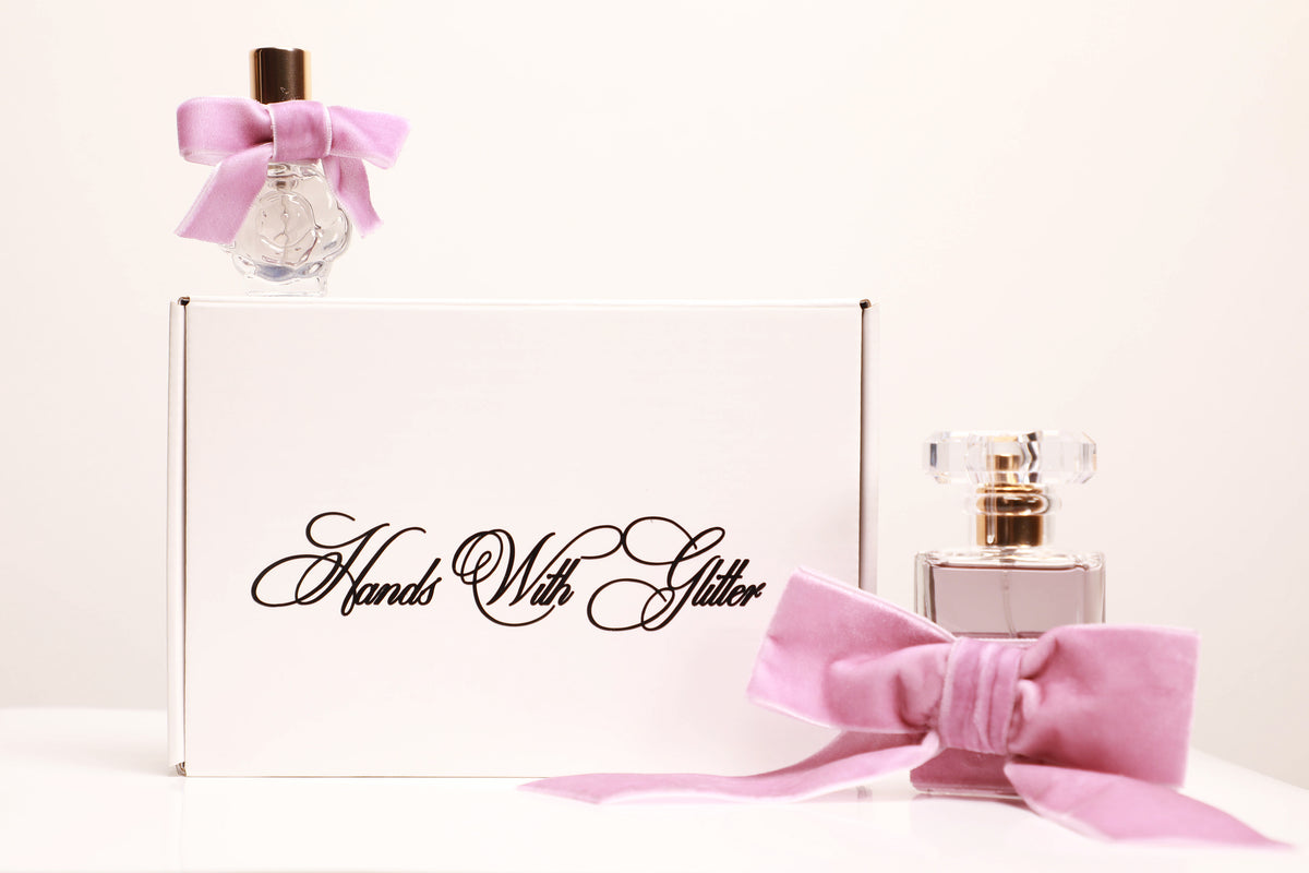 HANDS WITH GLITTER "GLITTER WAVE" FRAGRANCE GIFT SET